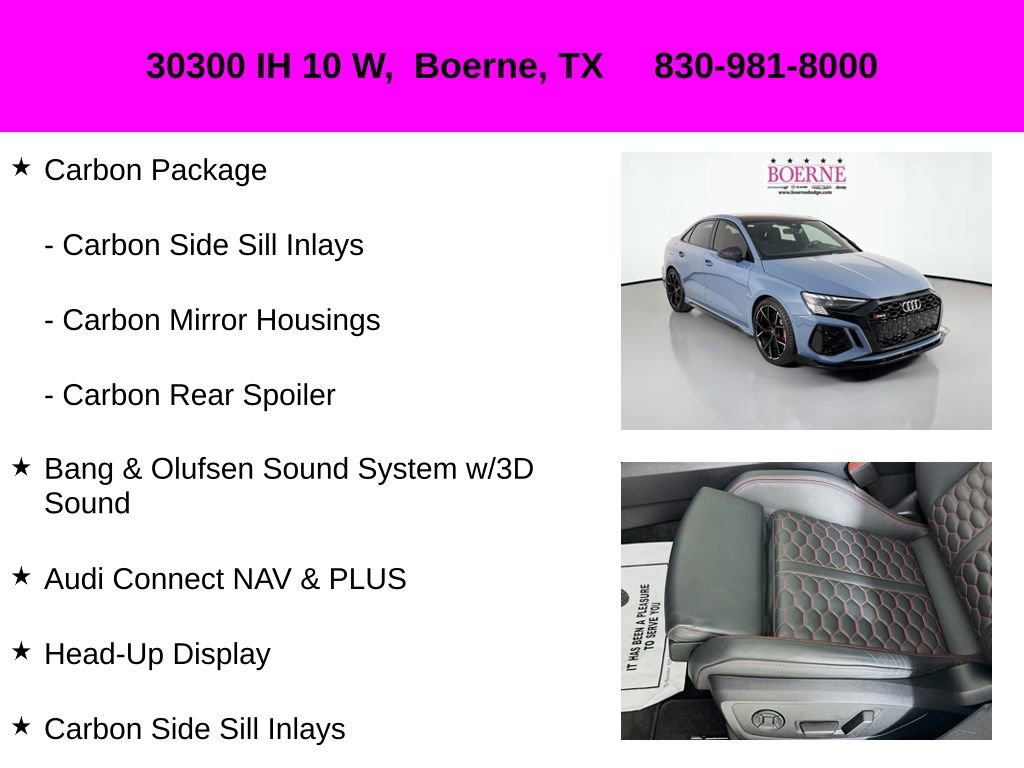 Used 2024 Audi RS 3 image 20