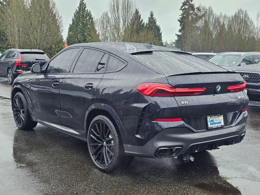 Used 2022 BMW X6 M50i w/ Executive Package AWD/4WD image 7