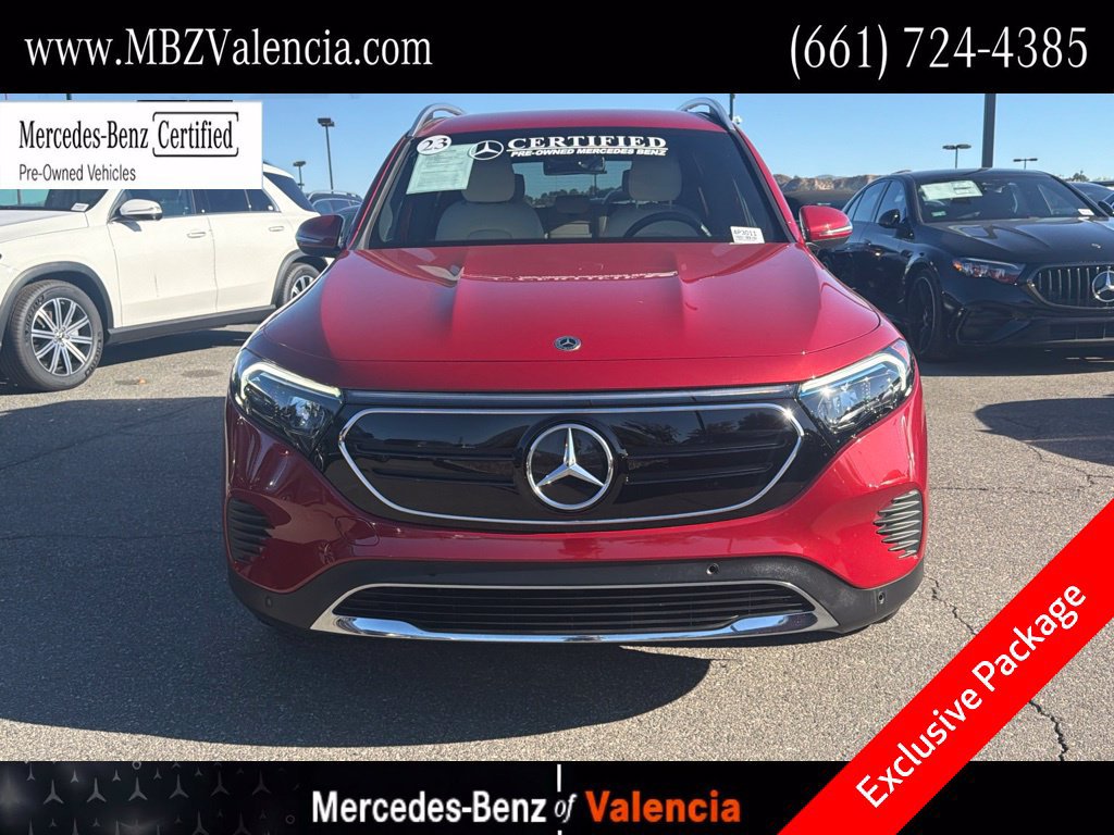 Certified 2023 Mercedes-Benz EQB 250+ w/ Exclusive Package image 3
