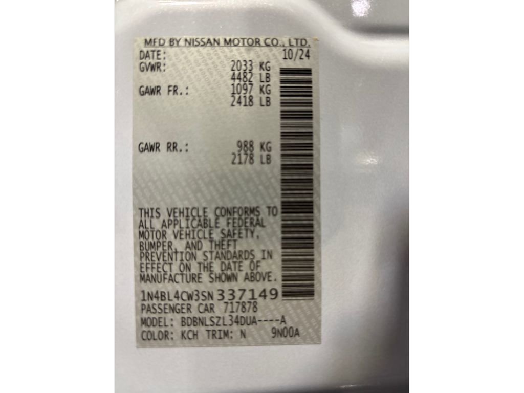 Used 2025 Nissan Altima 2.5 SR image 16