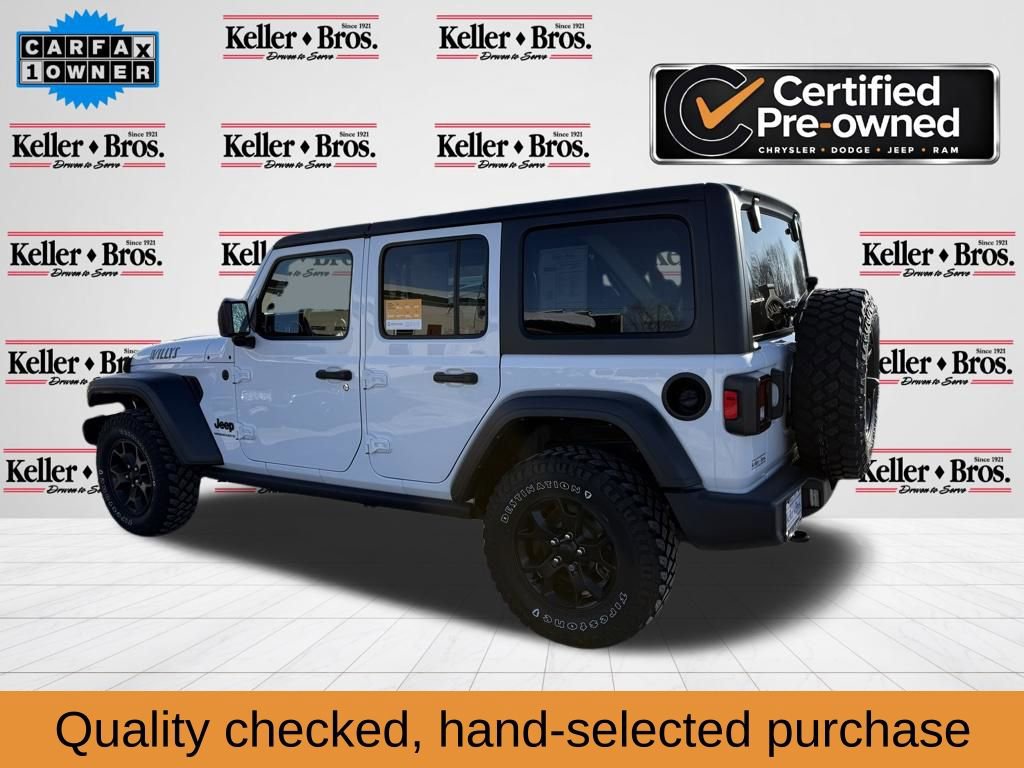 Certified 2023 Jeep Wrangler Willys image 5