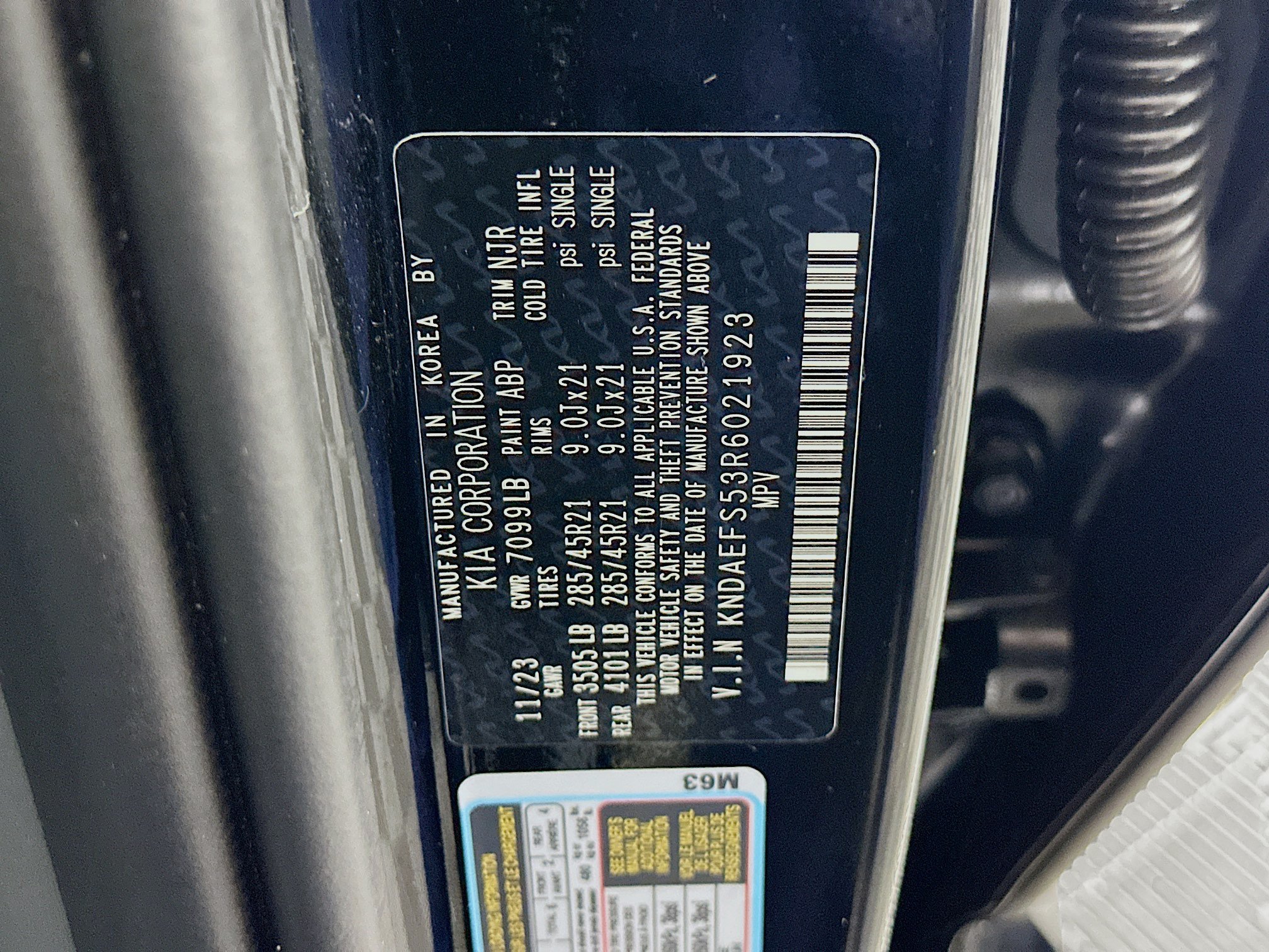 Used 2024 Kia EV9 GT-Line AWD/4WD image 12