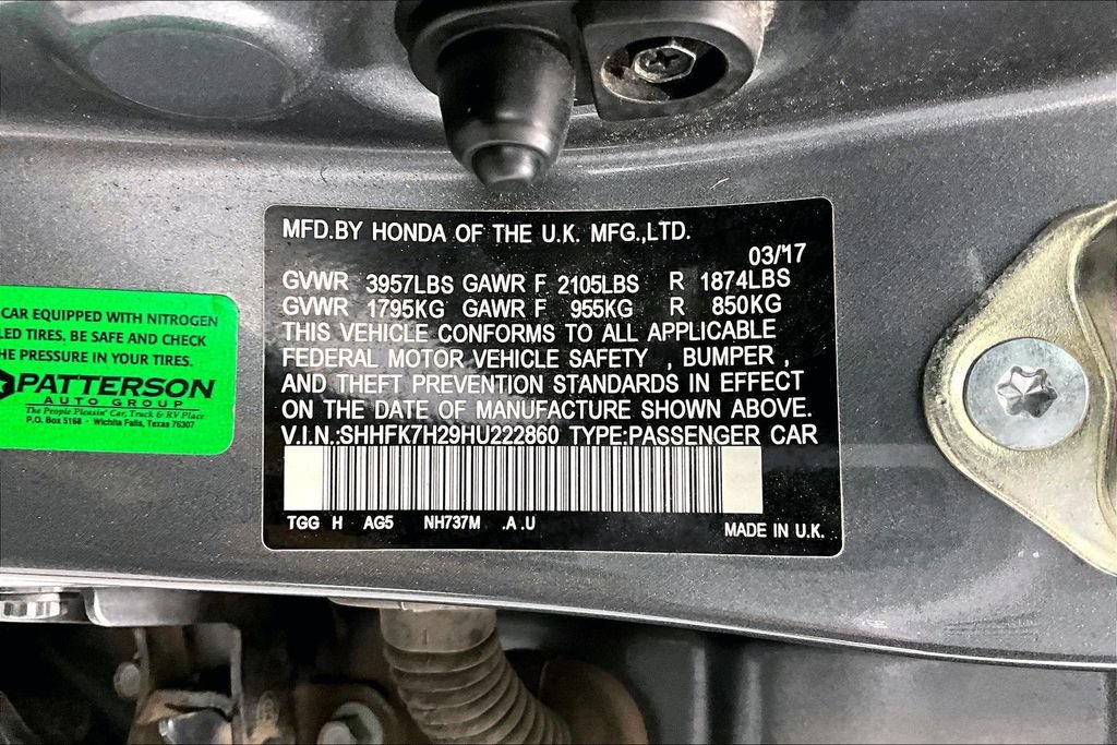Used 2017 Honda Civic LX image 37