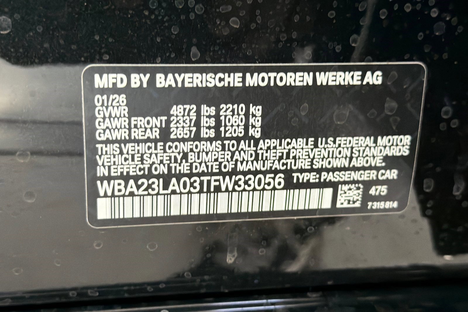 New 2026 BMW 330i xDrive Sedan w/ Convenience Package AWD/4WD image 20