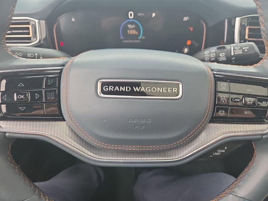 Used 2022 Jeep Grand Wagoneer Series III w/ Rear Seat Video Group 1 image 21