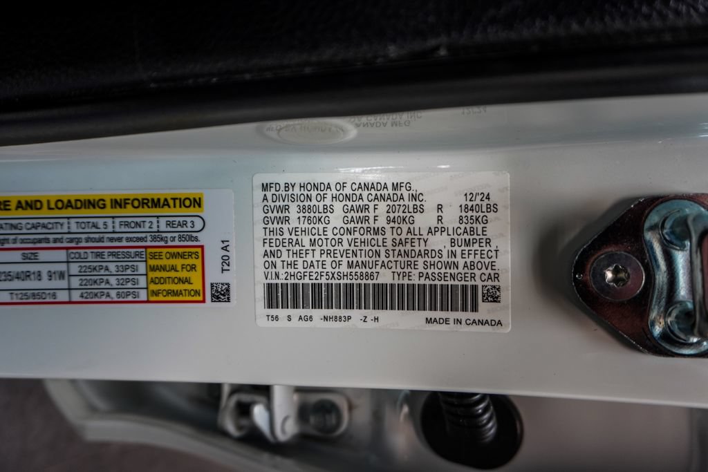 Used 2025 Honda Civic Sport image 40