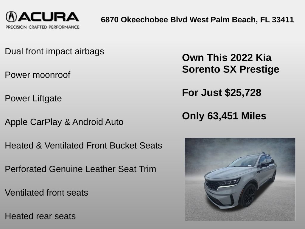 Used 2022 Kia Sorento SX FWD image 12