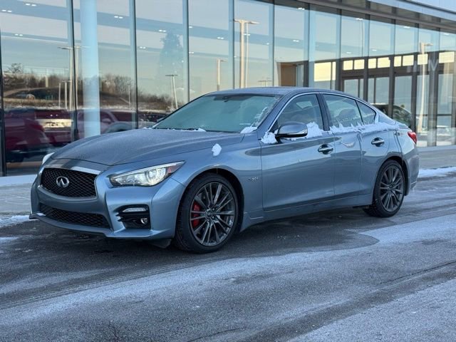 Used 2017 INFINITI Q50 Red Sport 400