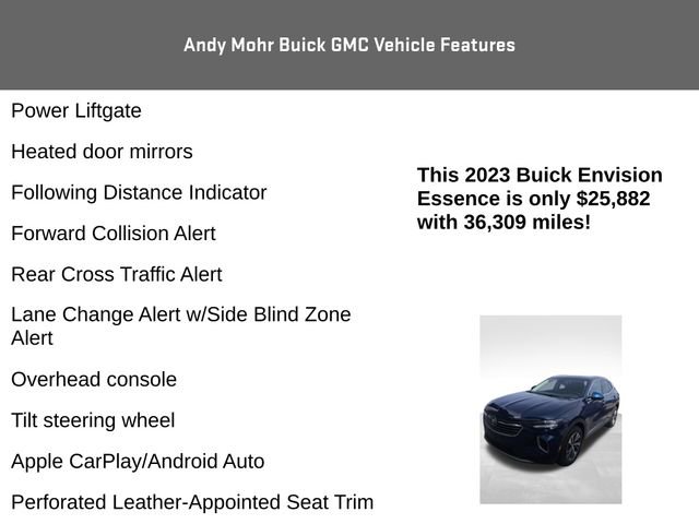 Used 2023 Buick Envision Essence AWD/4WD image 12