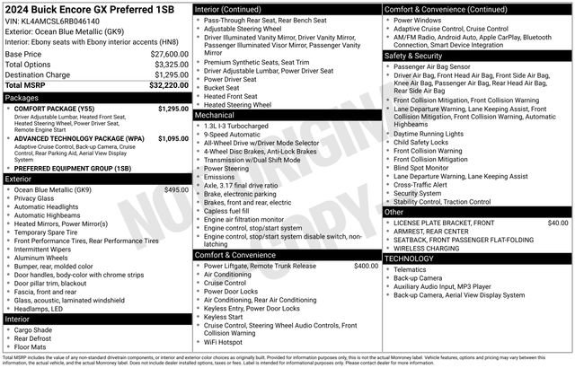 Used 2024 Buick Encore GX Preferred w/ Comfort Package image 4