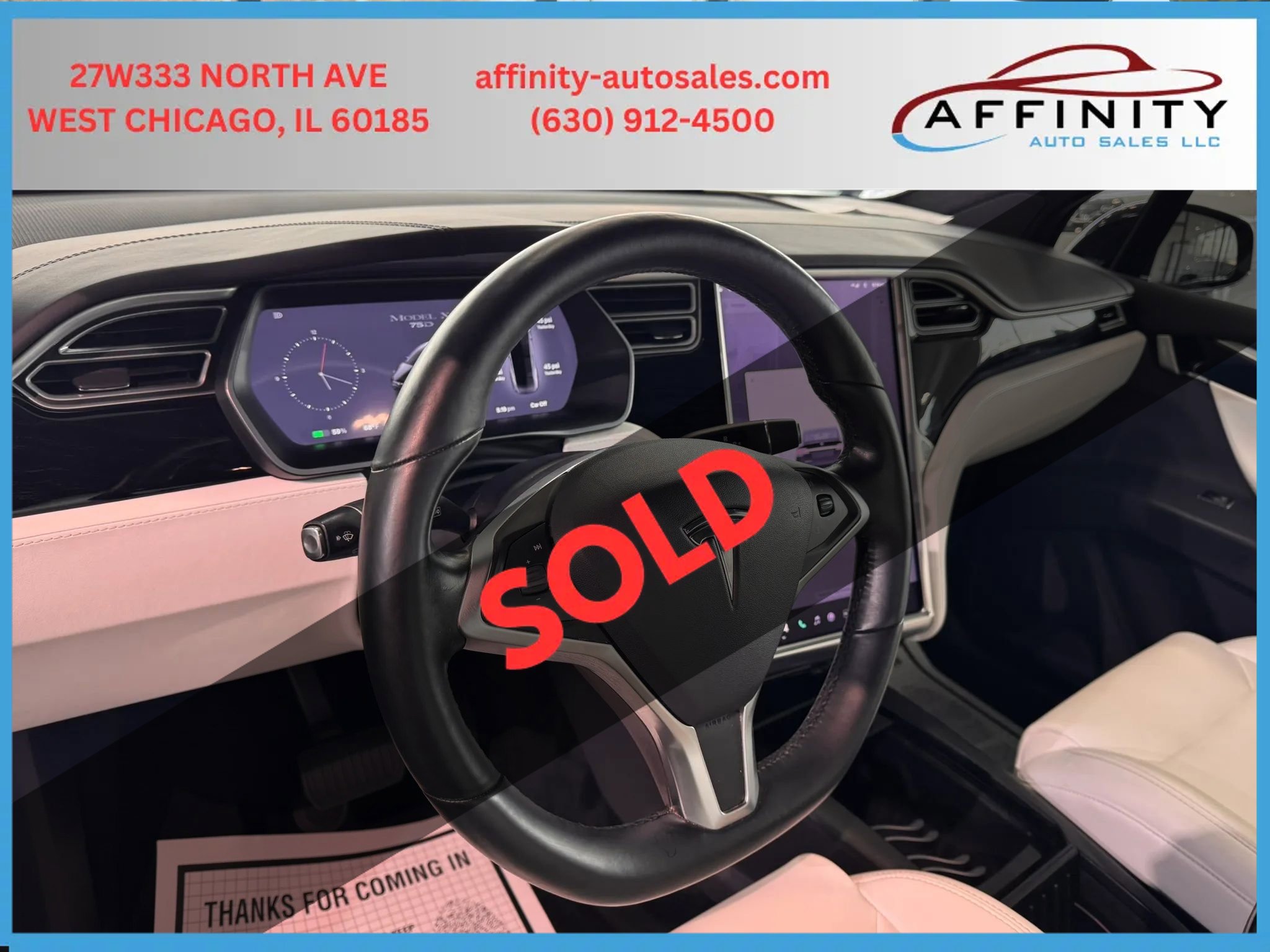 Used 2016 Tesla Model X 75D image 28