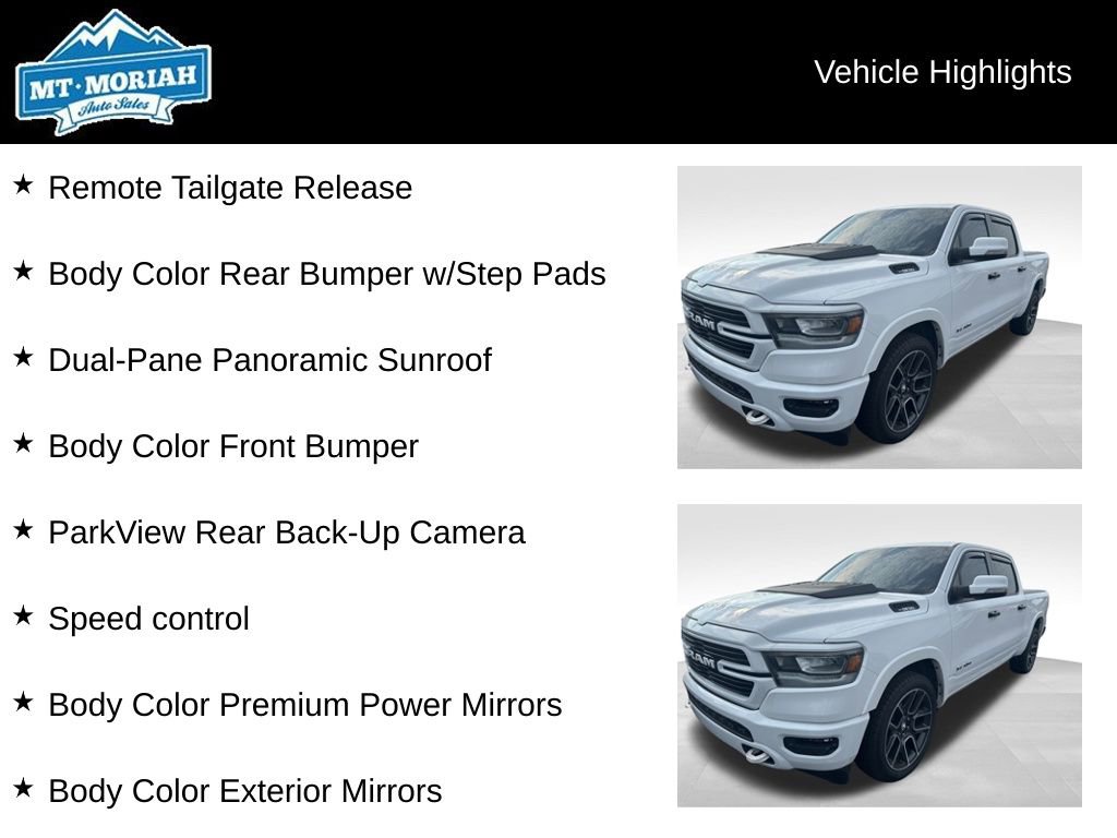 Used 2021 RAM 1500 Laramie w/ Laramie Southwest Edition image 10