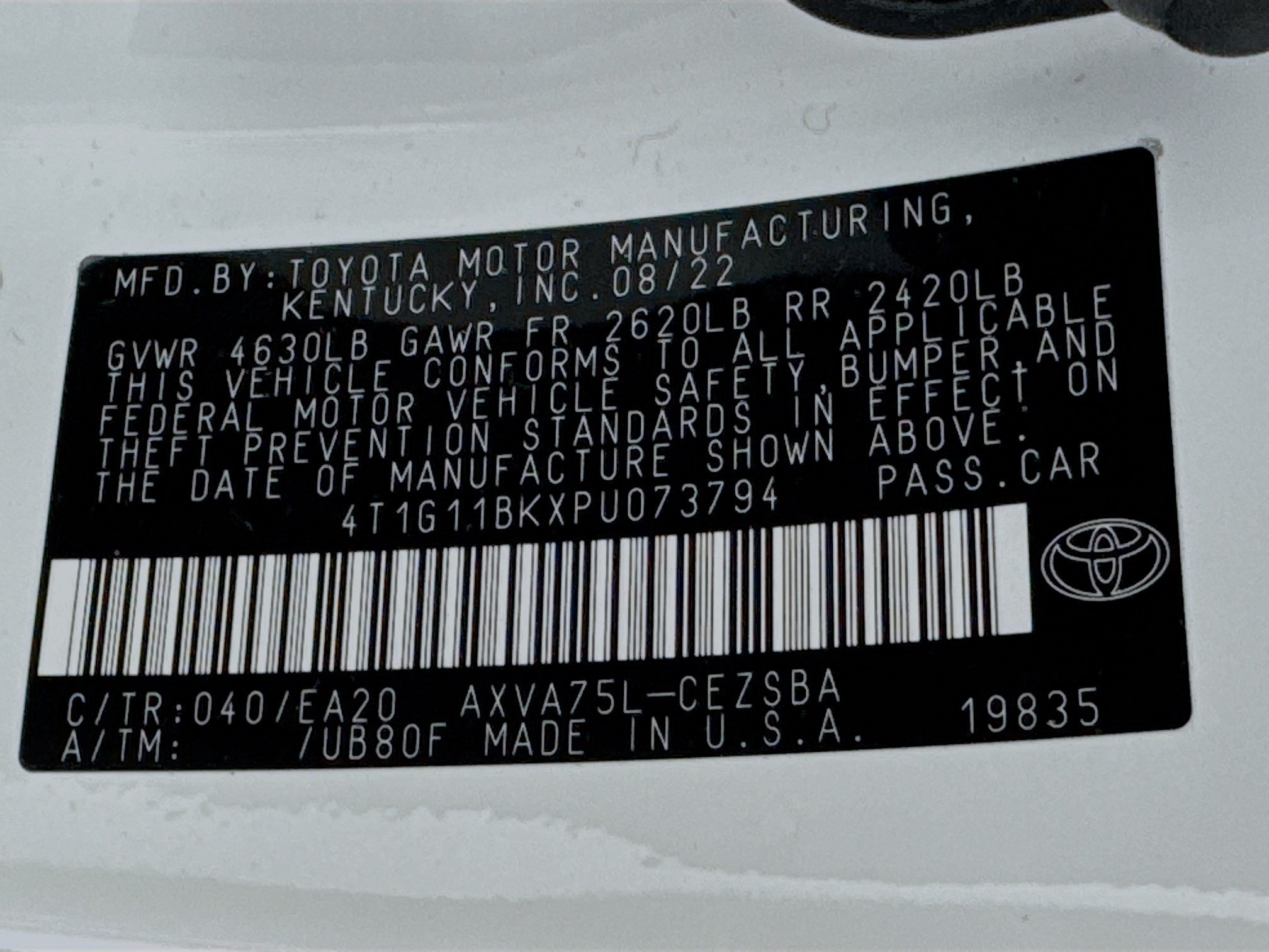 Used 2023 Toyota Camry SE AWD/4WD image 18