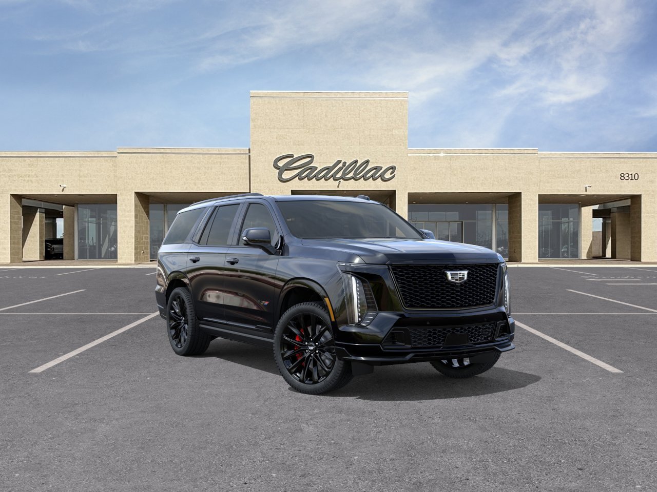 New 2026 Cadillac Escalade V w/ LPO, ONYX Package