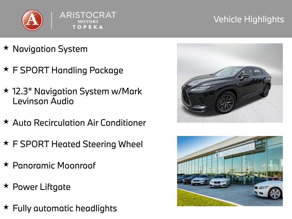 Used 2022 Lexus RX 350 F Sport image 2