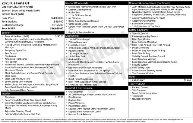 Used 2023 Kia Forte GT image 7