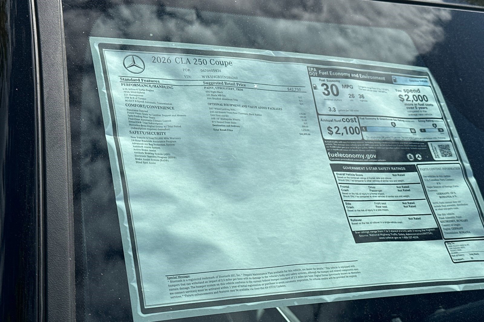Used 2026 Mercedes-Benz CLA 250 image 28