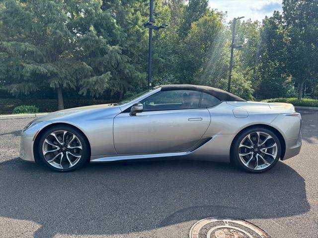 Certified 2021 Lexus LC 500 Convertible w/ Touring Package RWD image 2