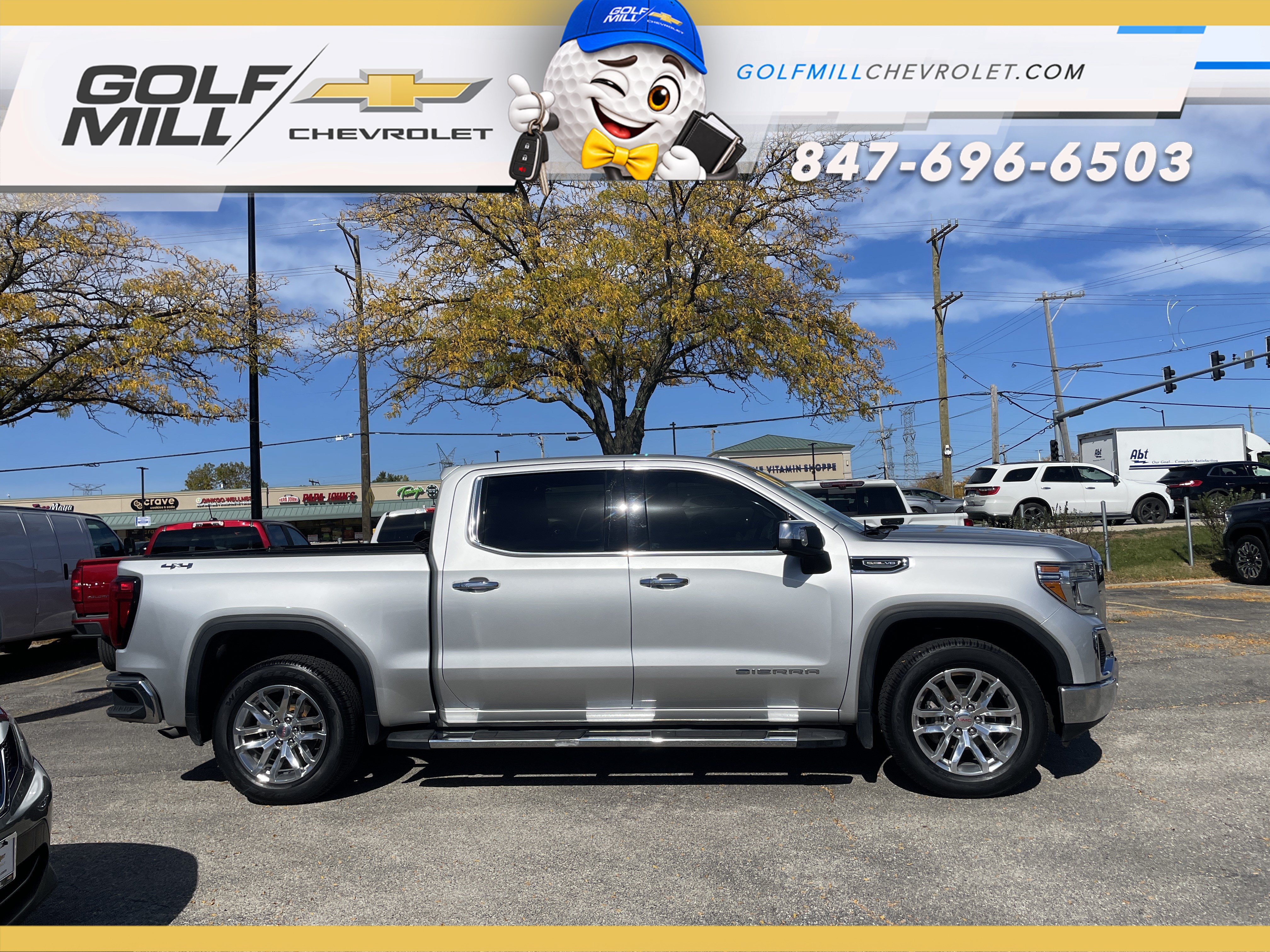 Used 2019 GMC Sierra 1500 SLT w/ SLT Premium Package AWD/4WD image 4