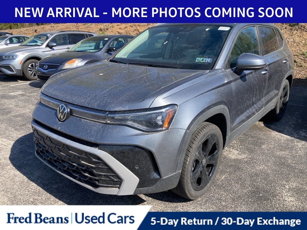 Used 2025 Volkswagen Taos SEL w/ Black Wheel Plus Package AWD/4WD image 3