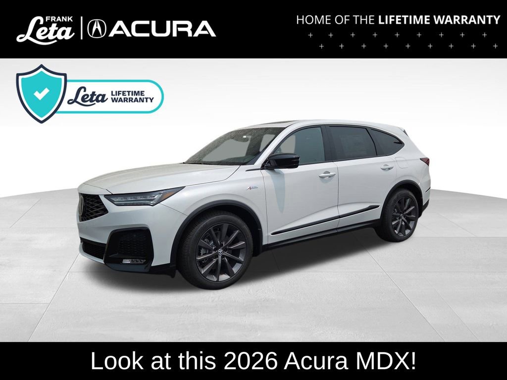 New 2026 Acura MDX A-Spec image 1