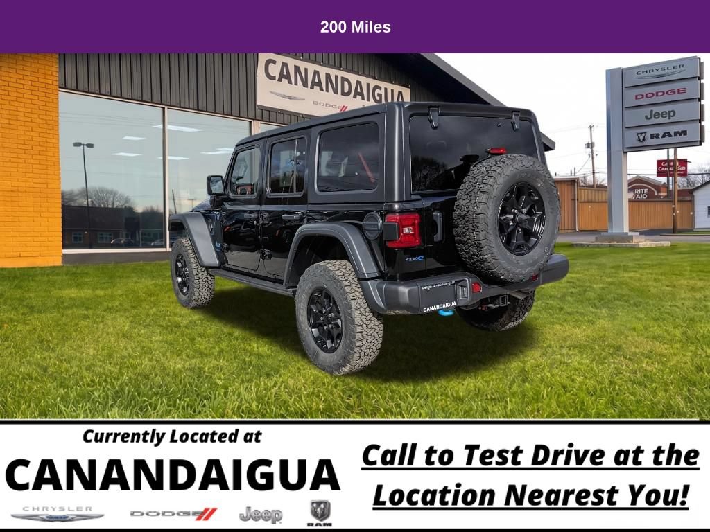 Used 2023 Jeep Wrangler Unlimited Rubicon 4xe AWD/4WD image 9