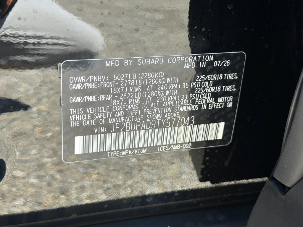 New 2026 Subaru Outback Premium AWD/4WD image 31