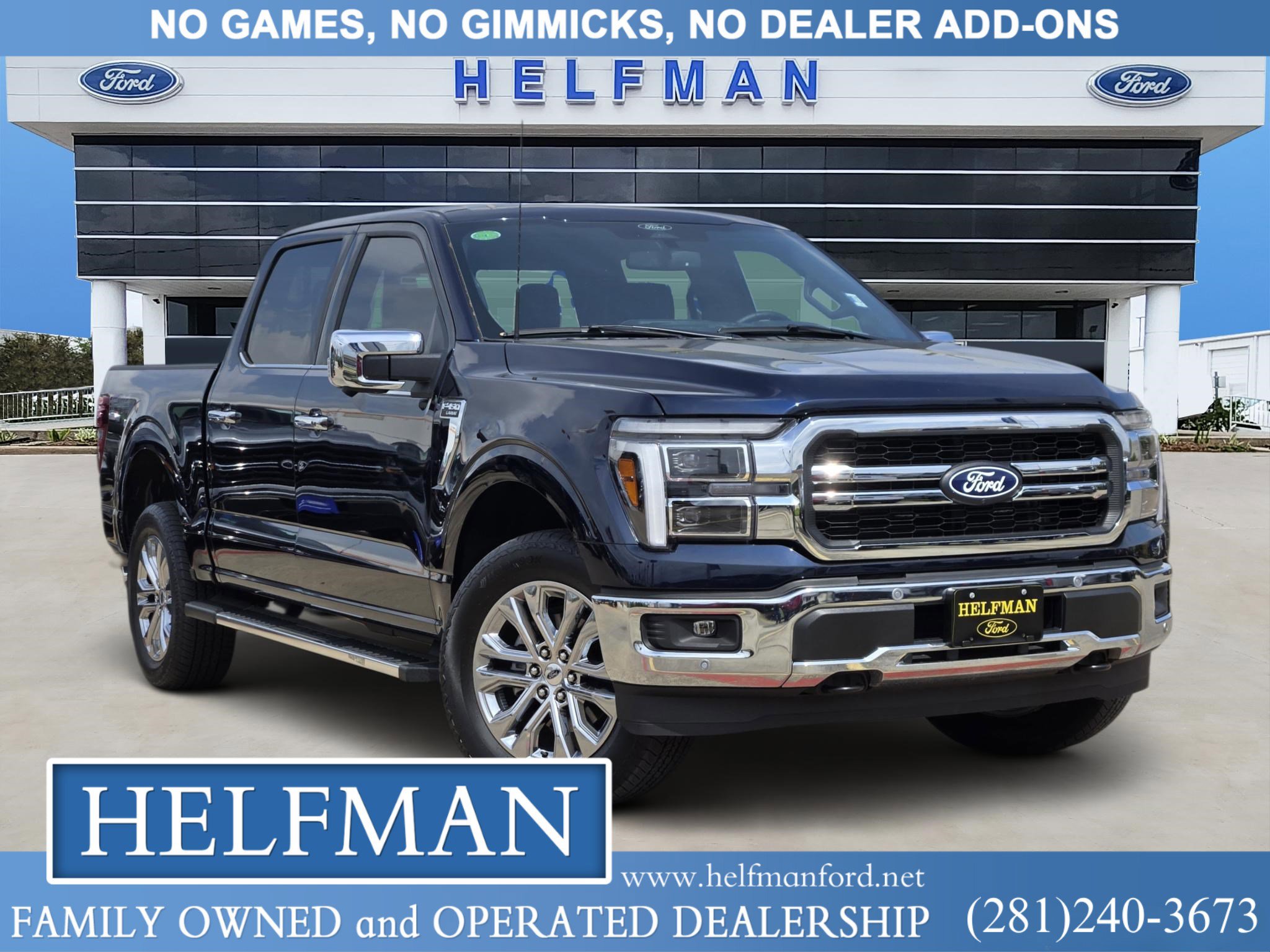 Used 2025 Ford F150 Lariat w/ Equipment Group 501A Mid image 1