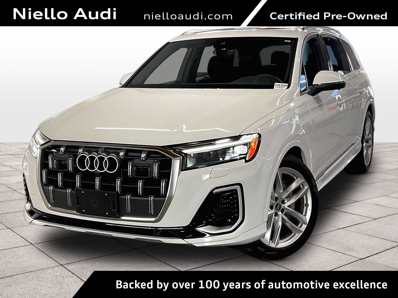 Certified 2025 Audi Q7 3.0T Premium Plus w/ Premium Plus Package
