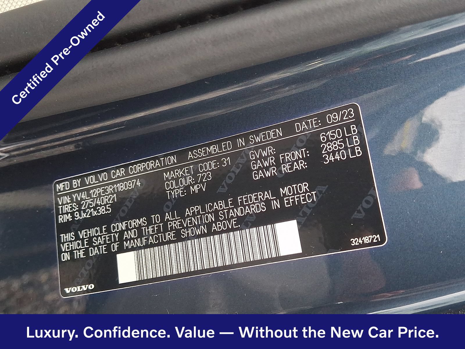 Certified 2024 Volvo XC90 B5 Plus w/ Protection Package Premier AWD/4WD image 28