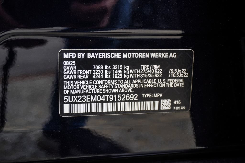 Used 2026 BMW X7 xDrive40i w/ M Sport Package AWD/4WD image 43