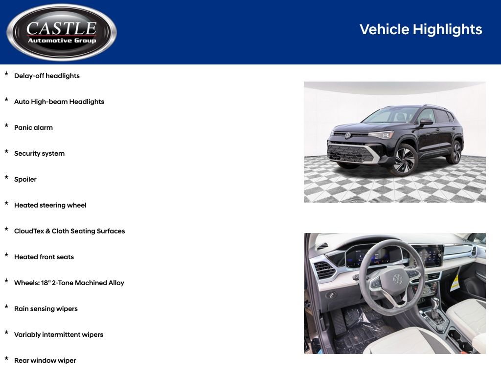 Used 2025 Volkswagen Taos SE image 6