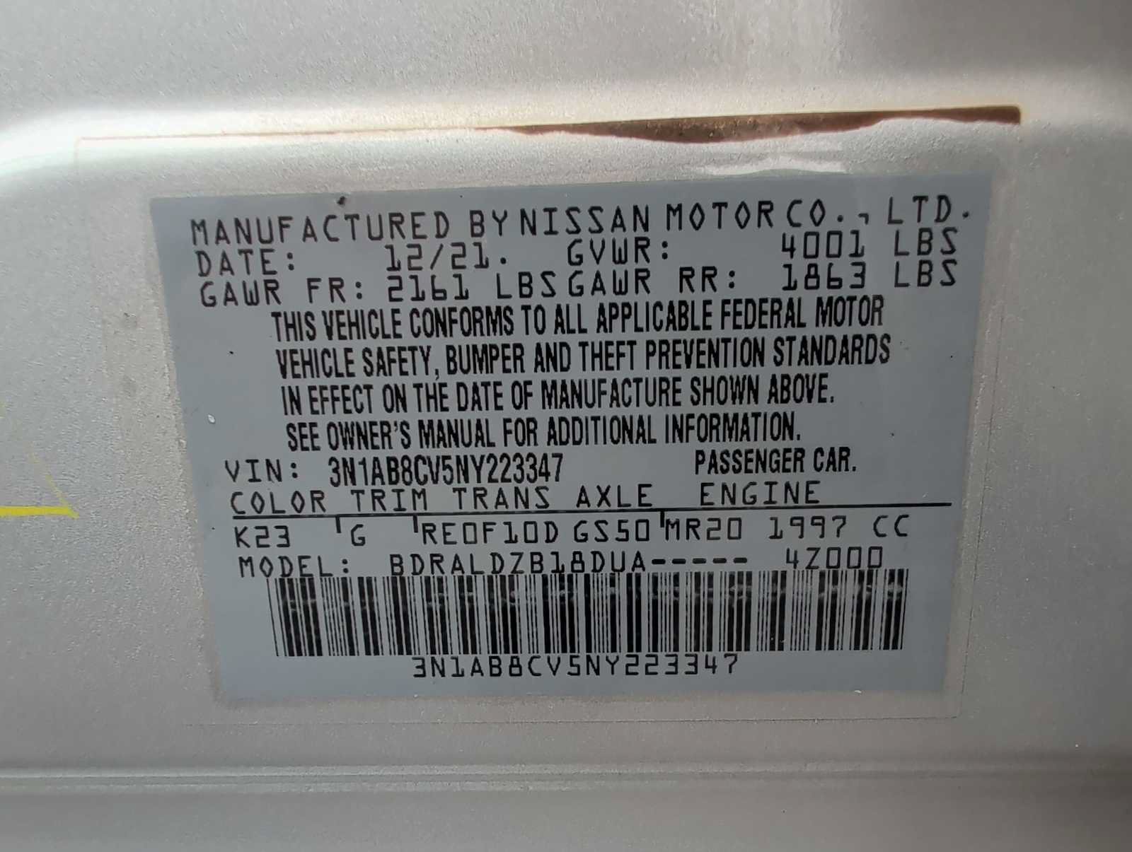 Used 2022 Nissan Sentra SV FWD image 24