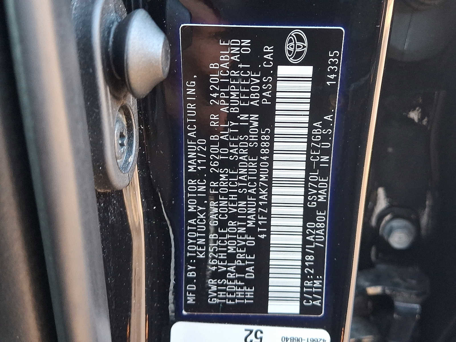 Used 2021 Toyota Camry XLE w/ Navigation Package image 28