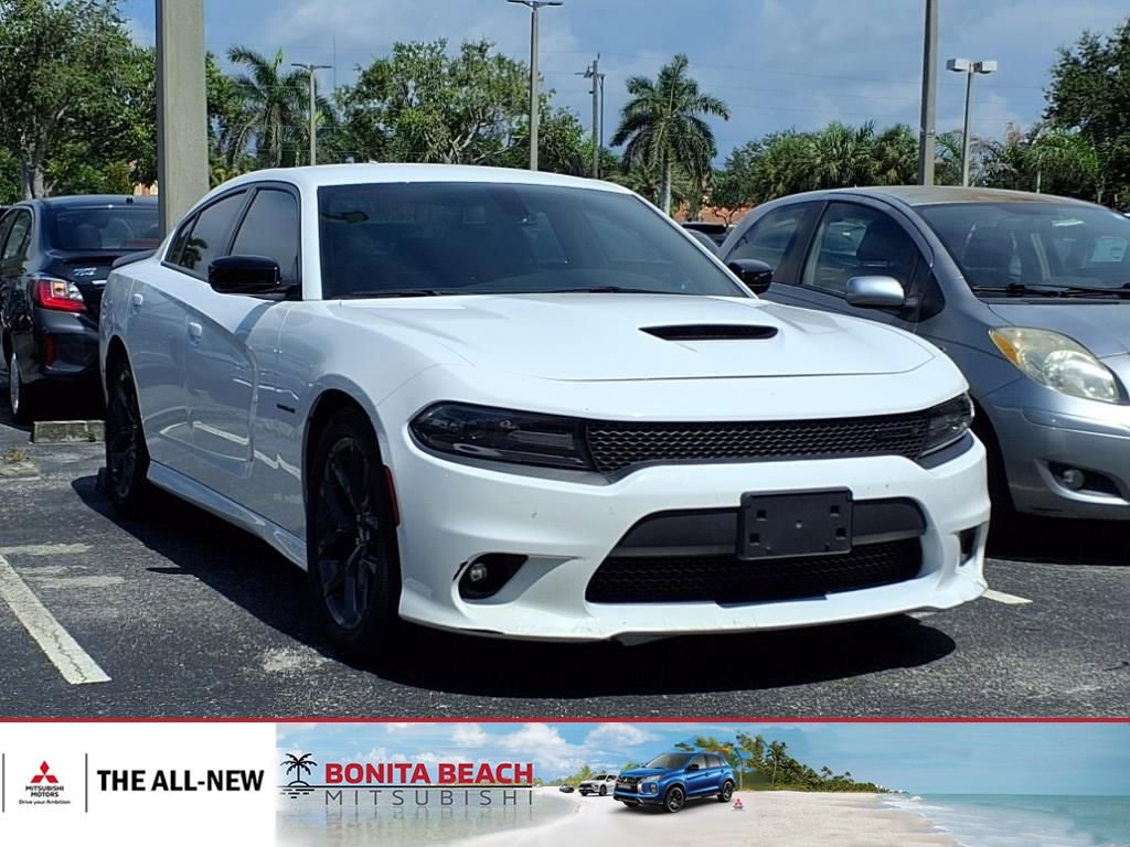 Used 2021 Dodge Charger R/T w/ Blacktop Package RWD image 1