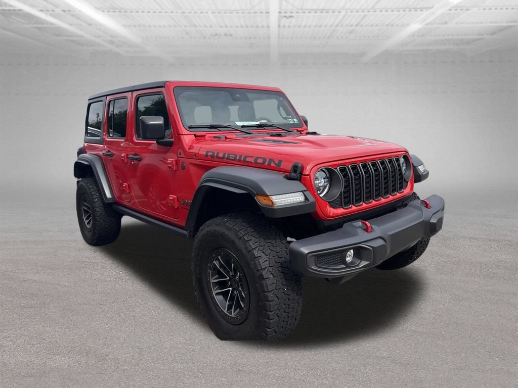 Used 2024 Jeep Wrangler Unlimited Rubicon w/ XTREMEE 35" Tire Package AWD/4WD image 4
