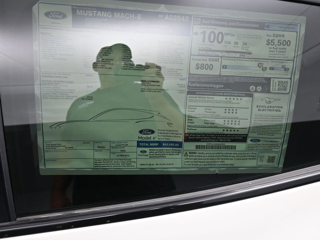 New 2025 Ford Mustang Mach-E Select image 19