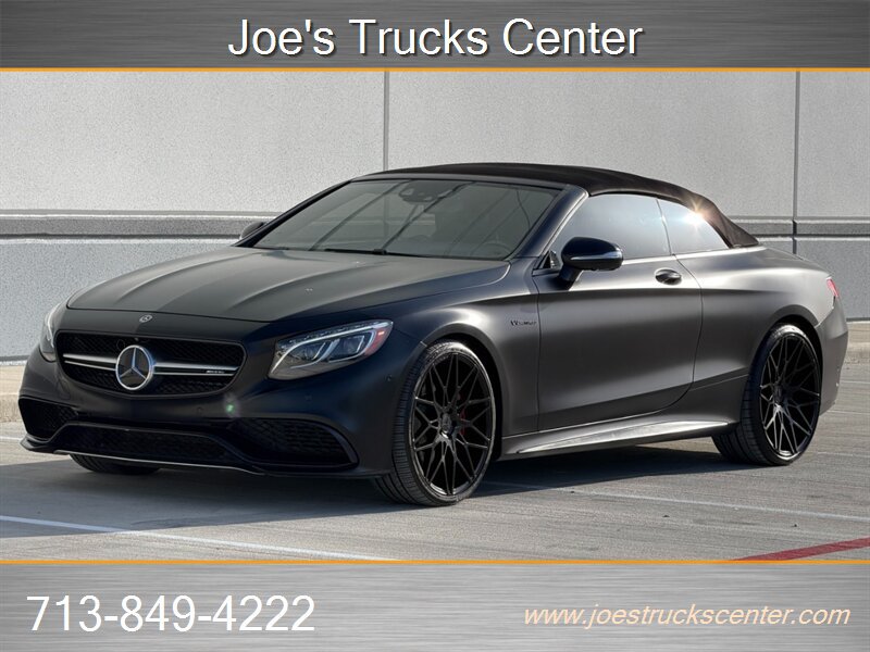 Used 2017 Mercedes-Benz S 63 AMG 4MATIC Cabriolet w/ Driver Assistance Package image 6