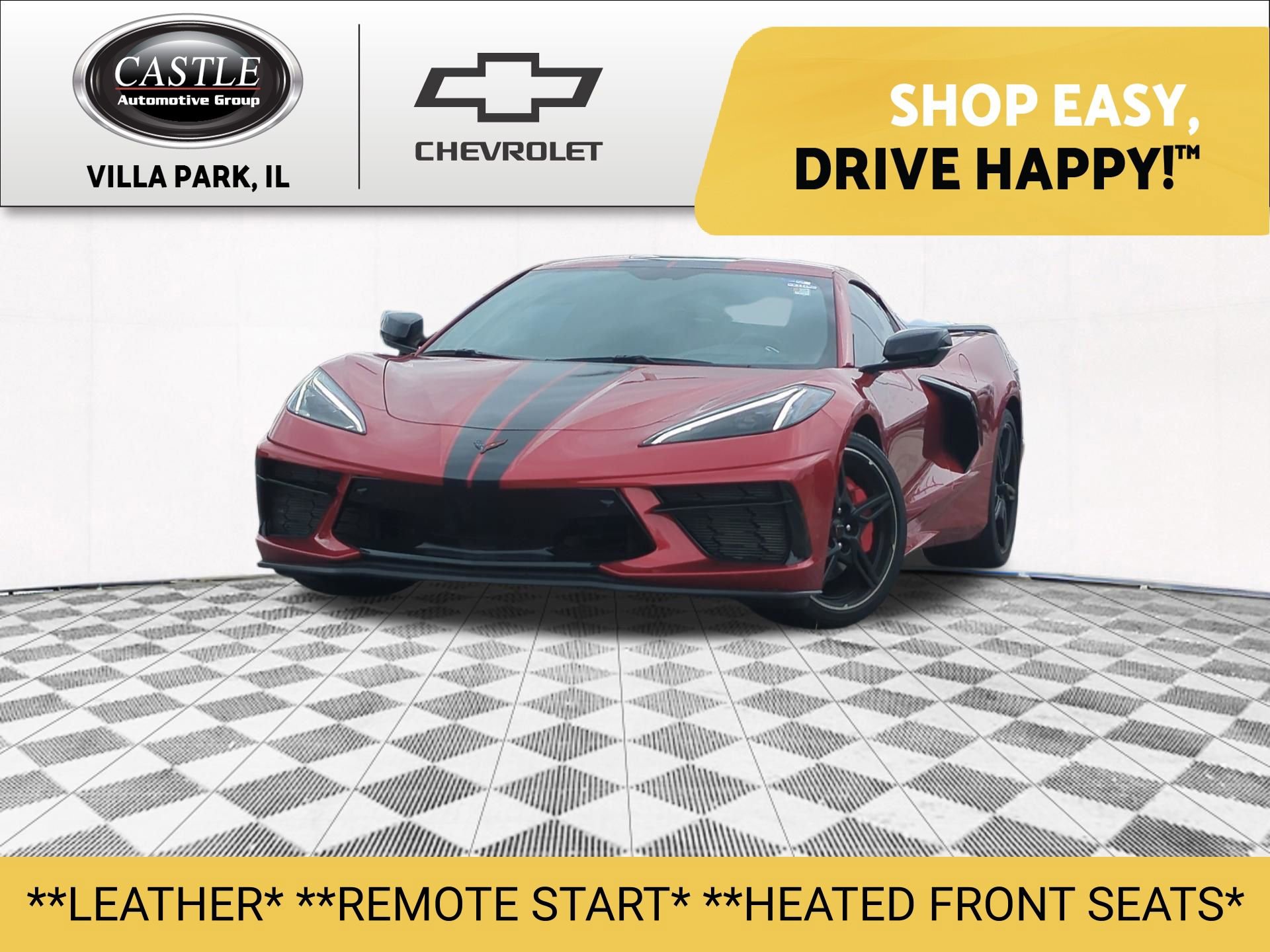 Used 2023 Chevrolet Corvette Stingray Preferred Cpe w/ Z51 Performance Package RWD image 1
