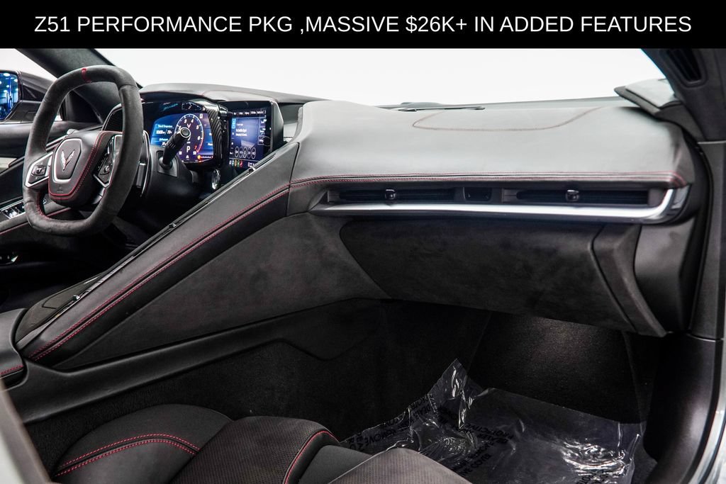 Used 2022 Chevrolet Corvette Stingray Premium Cpe w/ Z51 Performance Package RWD image 24