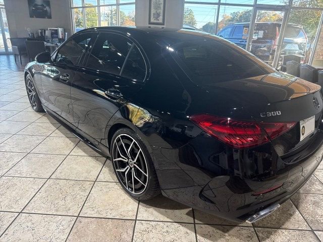 Used 2022 Mercedes-Benz C 300 Sedan w/ AMG Line w/ Night Package image 4