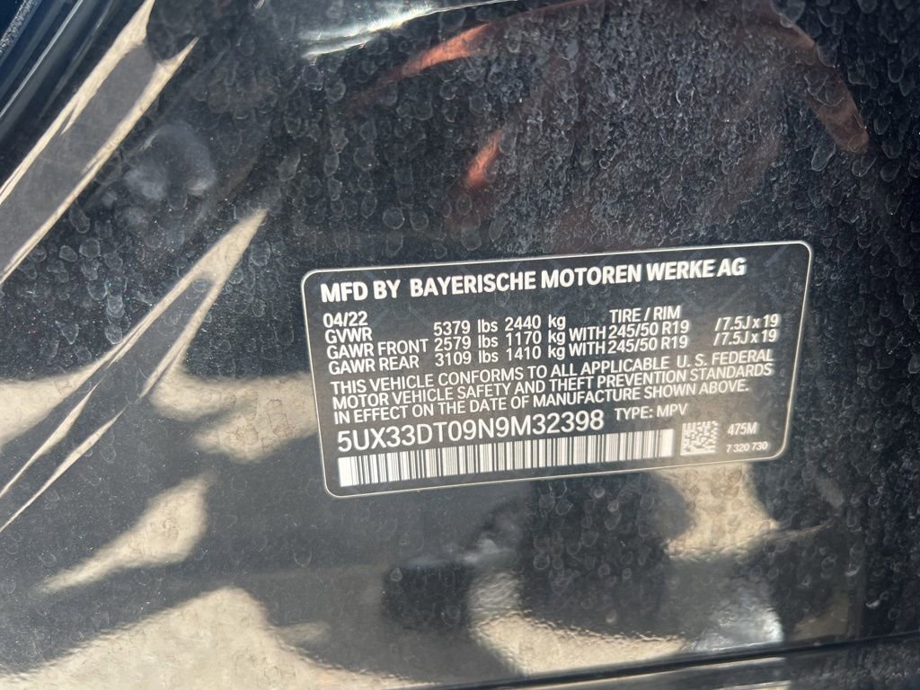 Used 2022 BMW X4 xDrive30i w/ M Sport Package 2 AWD/4WD image 20