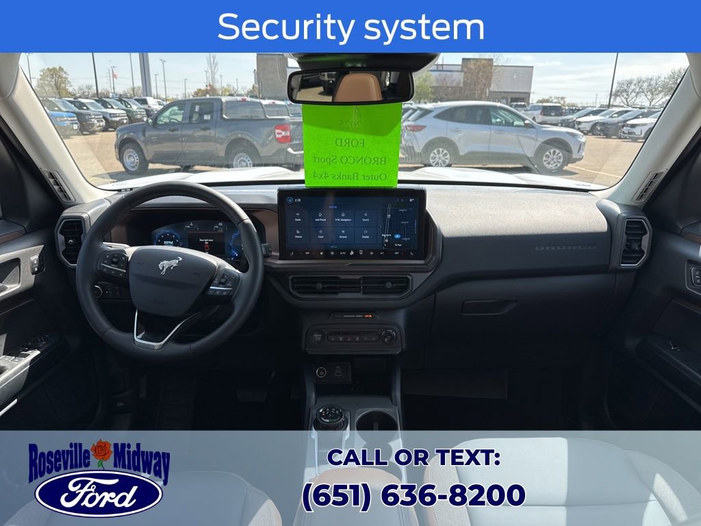 Used 2025 Ford Bronco Sport Outer Banks w/ Outer Banks Tech Package+ AWD/4WD image 11