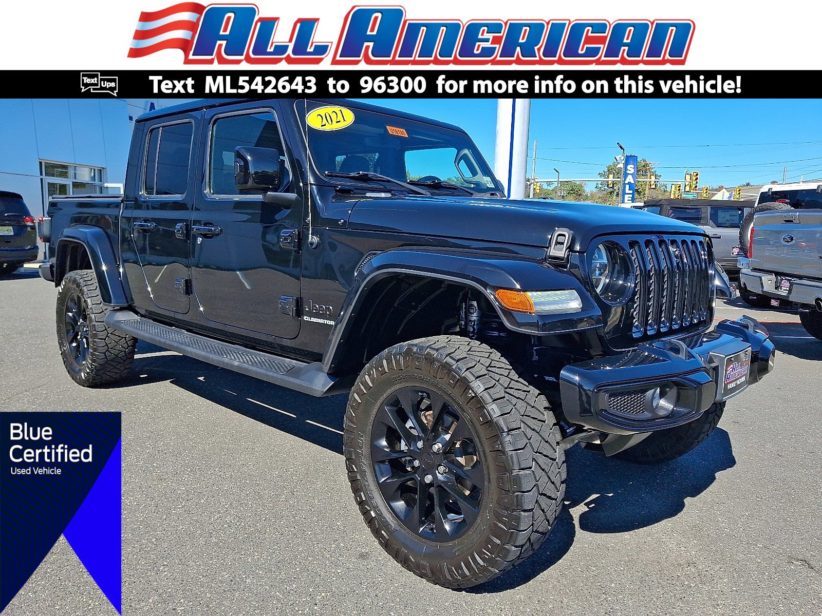 Used 2021 Jeep Gladiator Overland image 1