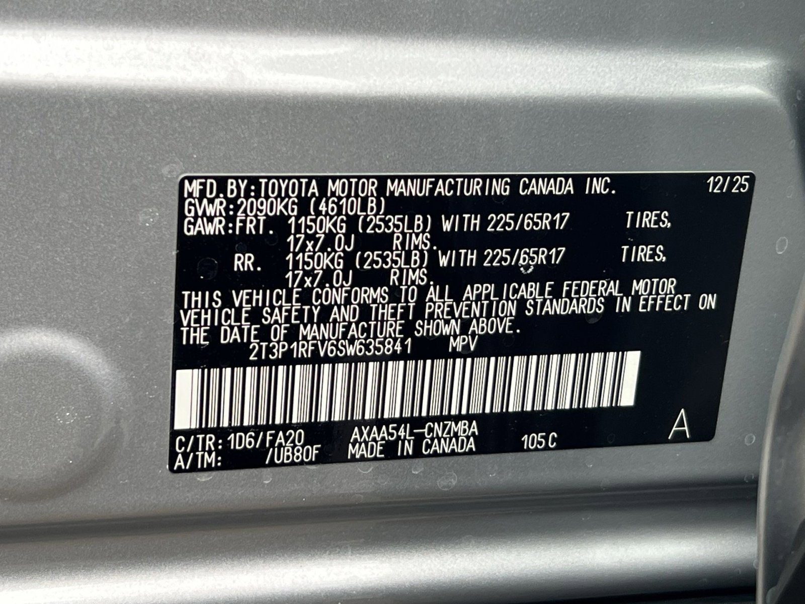 New 2025 Toyota RAV4 XLE image 23