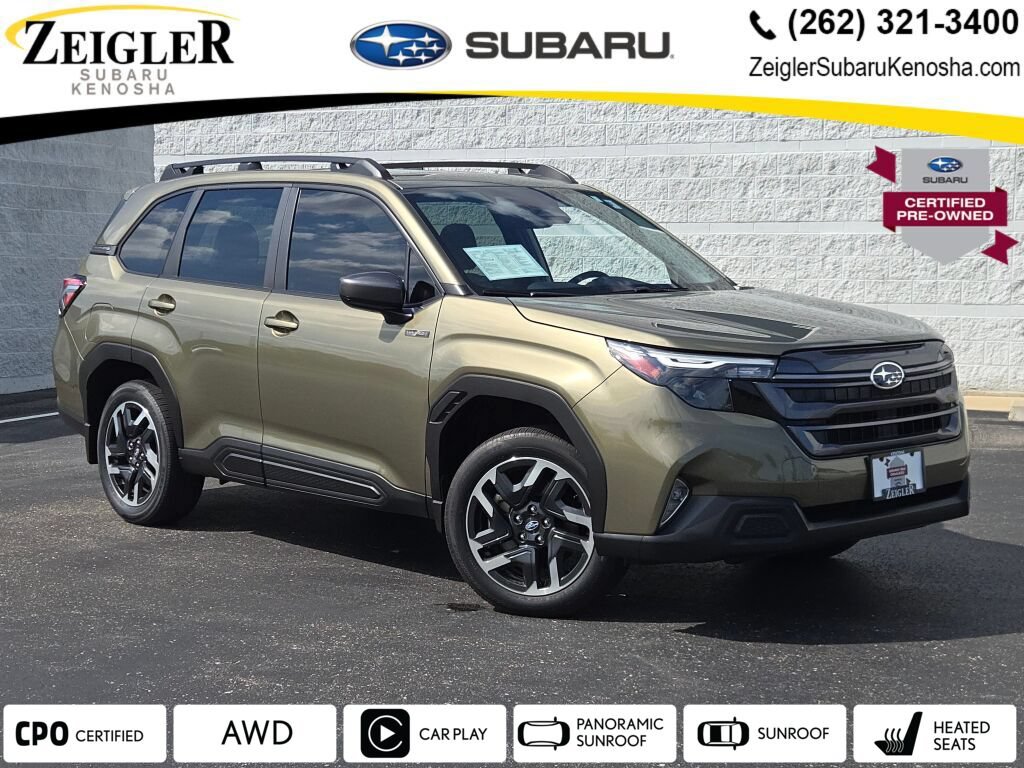 Certified 2025 Subaru Forester Premium w/ Protection Package (1PH)