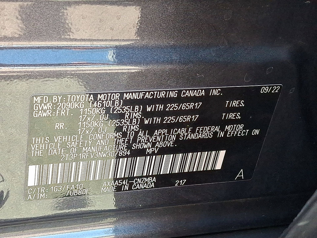 Used 2022 Toyota RAV4 XLE w/ Convenience Package AWD/4WD image 18