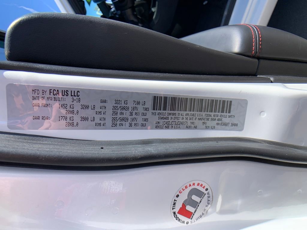 Used 2018 Dodge Durango R/T w/ Technology Group image 30