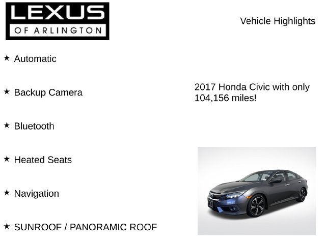 Used 2017 Honda Civic Touring image 7