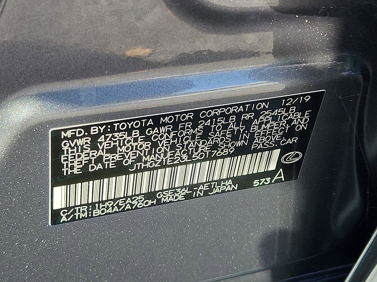 Used 2020 Lexus IS 350 F Sport w/ F Sport Package image 27